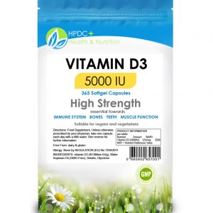 Vitamin D3 5000iu capsules